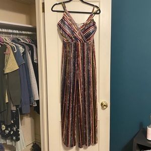 Retro velvet 70’s style jumpsuit